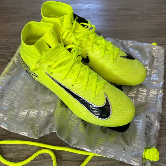 NWT Nike Mercurial Superfly Elite AG Soccer Cleats Men's 9 Green - Picture 1 of 10